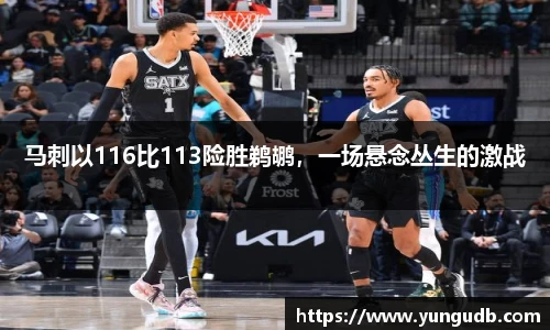 马刺以116比113险胜鹈鹕，一场悬念丛生的激战